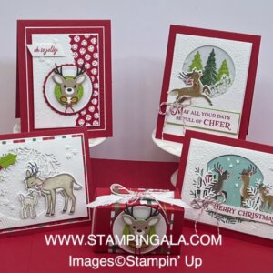 CREATE a la Carte 11/24 Reindeer Fun Class by mail.
